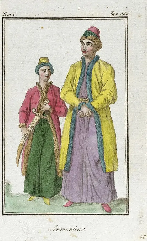 Costume Plate (Arménien) by Unknown artist