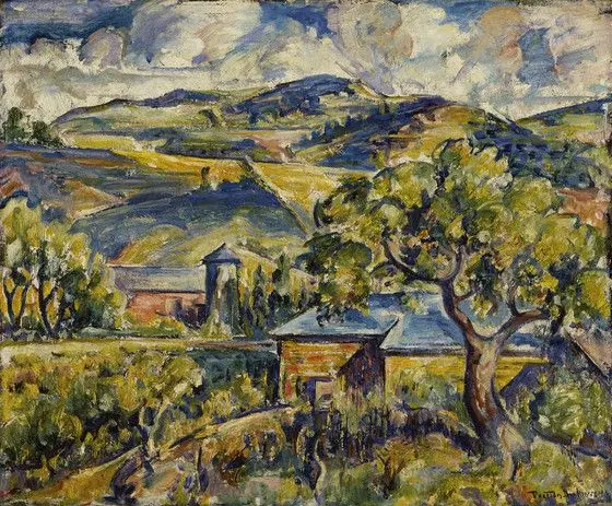 Maine Landscape by Preston Dickinson