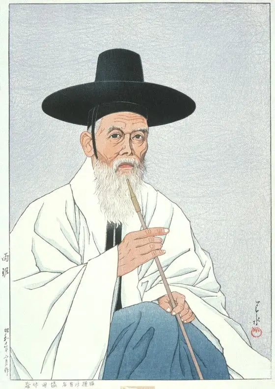 A Yangban (Korean Elite) by Unknown artist
