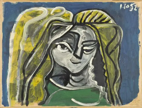 Portrait of Hélène Parmelin by Pablo Picasso