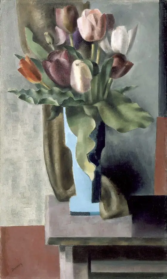 Tulips by Andrew Dasburg