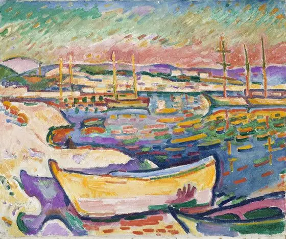 Boats on the Beach by Georges Braque