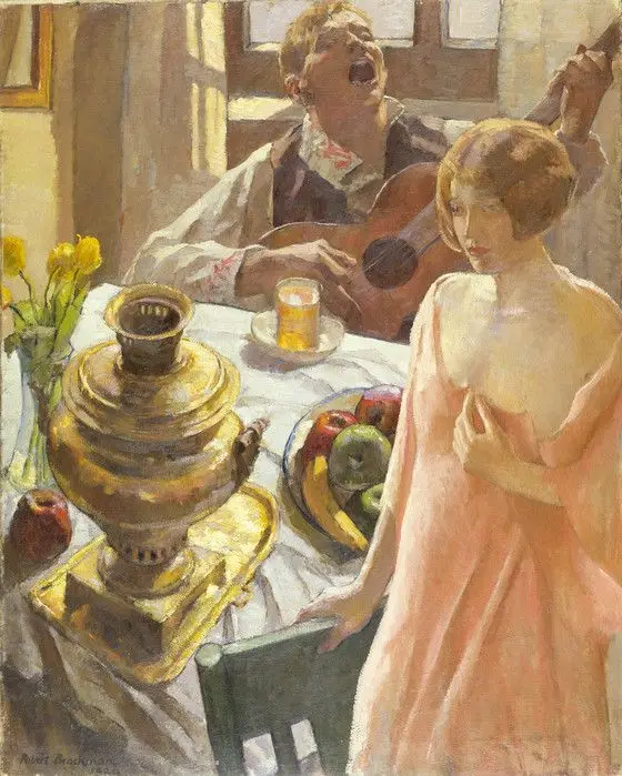 A Song by Robert Brackman