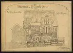 [Castel Eclipse, Versailles, France. Elevation] by guimard, hector