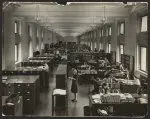 Library of Congress employees working by feininger, andreas