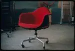 [Eames upholstered plastic armchair] by work of charles and ray eames (library of congress)