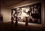 "Guernica" by Picasso at MOMA, NYC by gotfryd, bernard