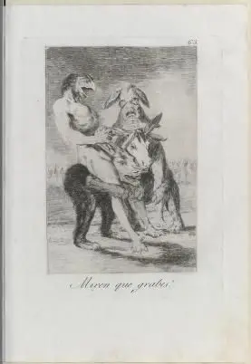 Los Caprichos. by goya, francisco