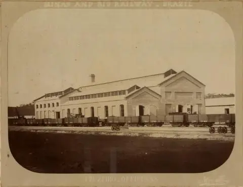 Minas and Rio Railway, Brazil: Workshops. by ferrez, marc