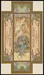 Savon Mucha violet by mucha, alphonse