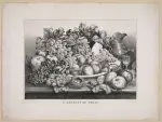A Dessert of fruit by currier & ives