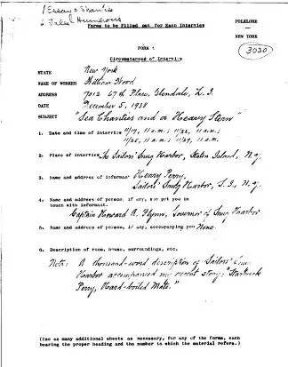 [Sea Chanties] by perry, harry