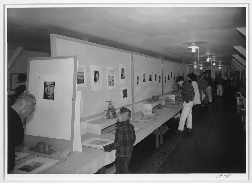 Manzanar museum (Ansel Adams exhibit), Manzanar Relocation Center by Adams by Adams
