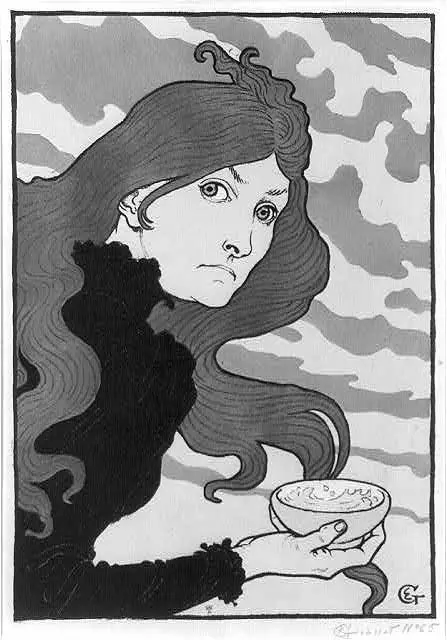 "La vitrioleuse" by Grasset, Eugène, 1841-1917, artist. by Grasset, Eugène, 1841-1917, artist.