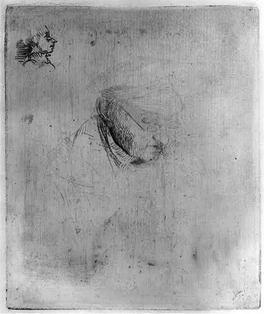 Auguste de Gas, Pére de l'artiste by Degas by Degas