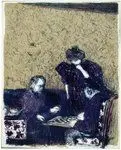 La partie de dames by Vuillard by Vuillard