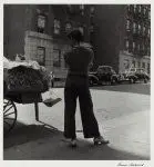Street scene 1, Harlem 1940 by Siskind, Aaron, photographer. by Siskind, Aaron, photographer.