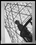 [Guard, Shukhov Tower, 1929] by Rodchenko, Aleksandr Mikhaĭlovich, 1891-1956, photographer. by Rodchenko, Aleksandr Mikhaĭlovich, 1891-1956, photographer.