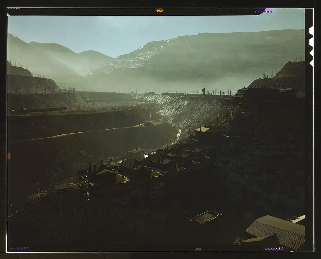 American Smelting and Refining, Garfield, Utah by Feininger