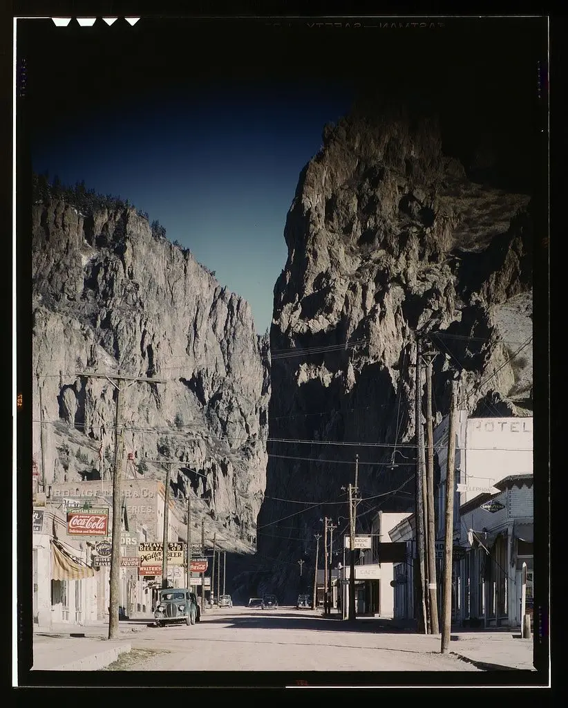 [Main Street, Creede, Colorado] by Feininger by Feininger