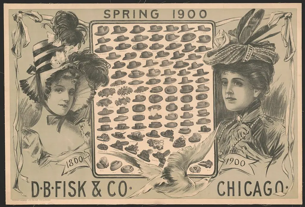 Spring 1900, D.B. Fisk & Co., Chicago by Gray Lith. Co., lithographer. by Gray Lith. Co., lithographer.