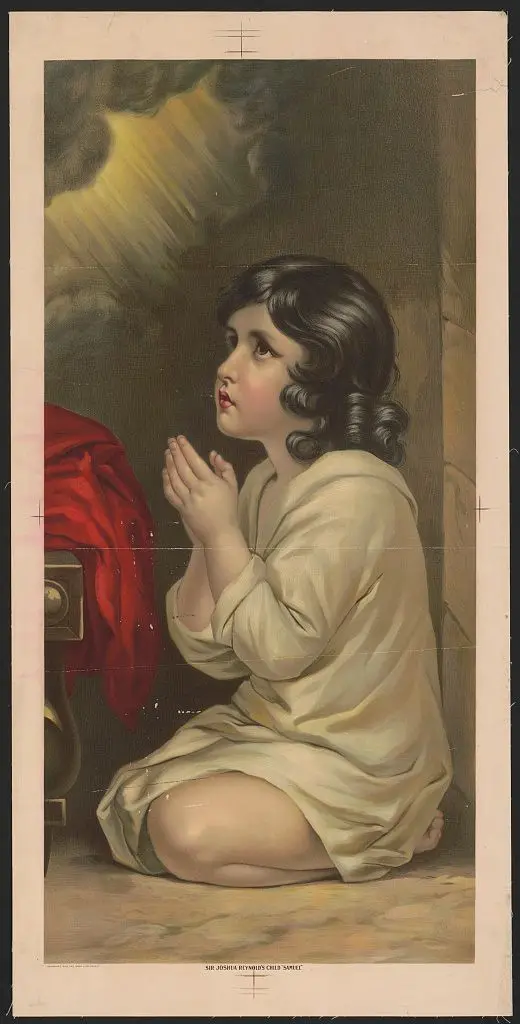 Sir Joshua Reynold's child "Samuel" by Gray Lith. Co., lithographer. by Gray Lith. Co., lithographer.