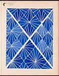 [Composition in varying shades of blue] by Delaunay, Sonia, artist. by Delaunay, Sonia, artist.