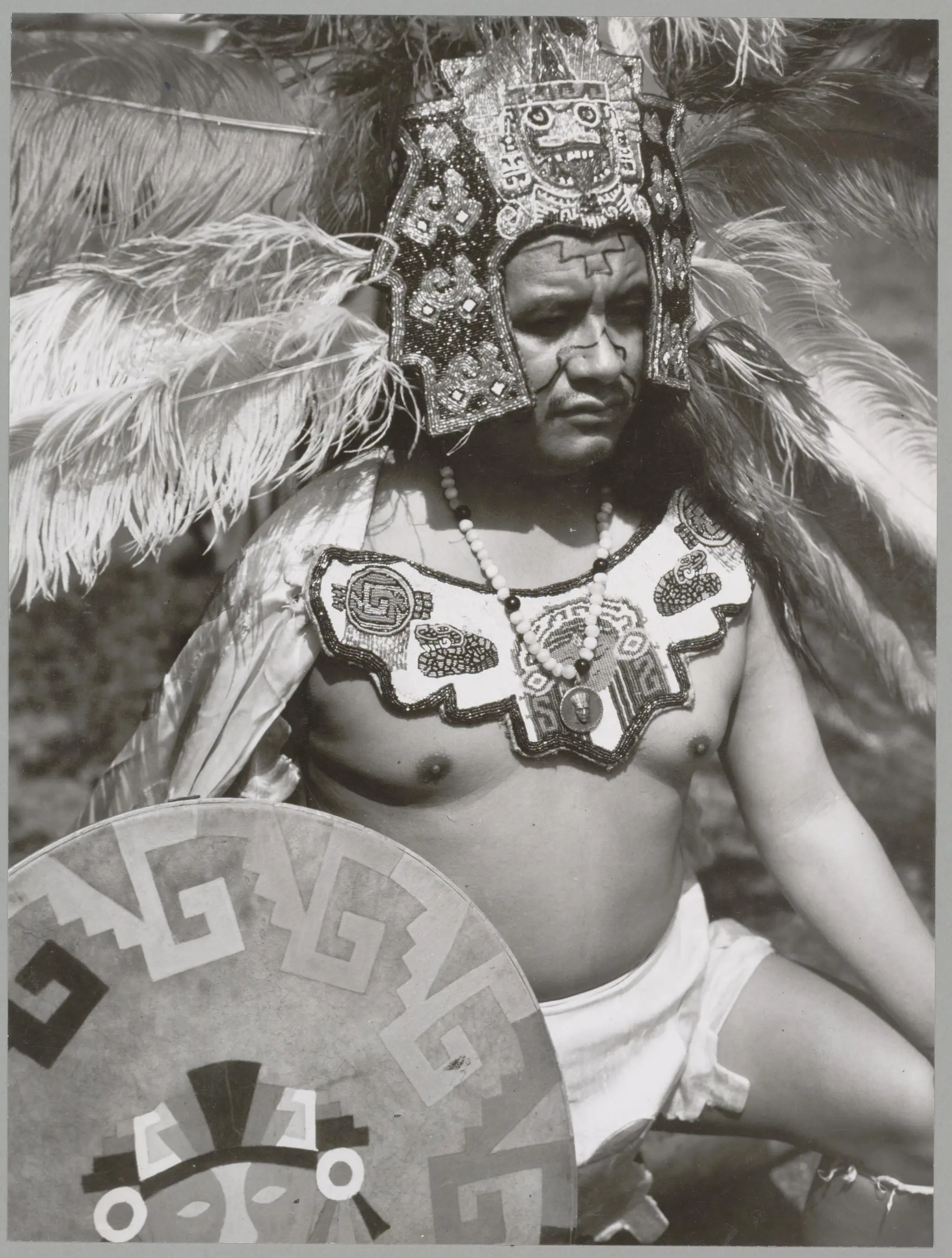 Oaxacan Feather Dancer., 1980-01-01 by Unknown artist