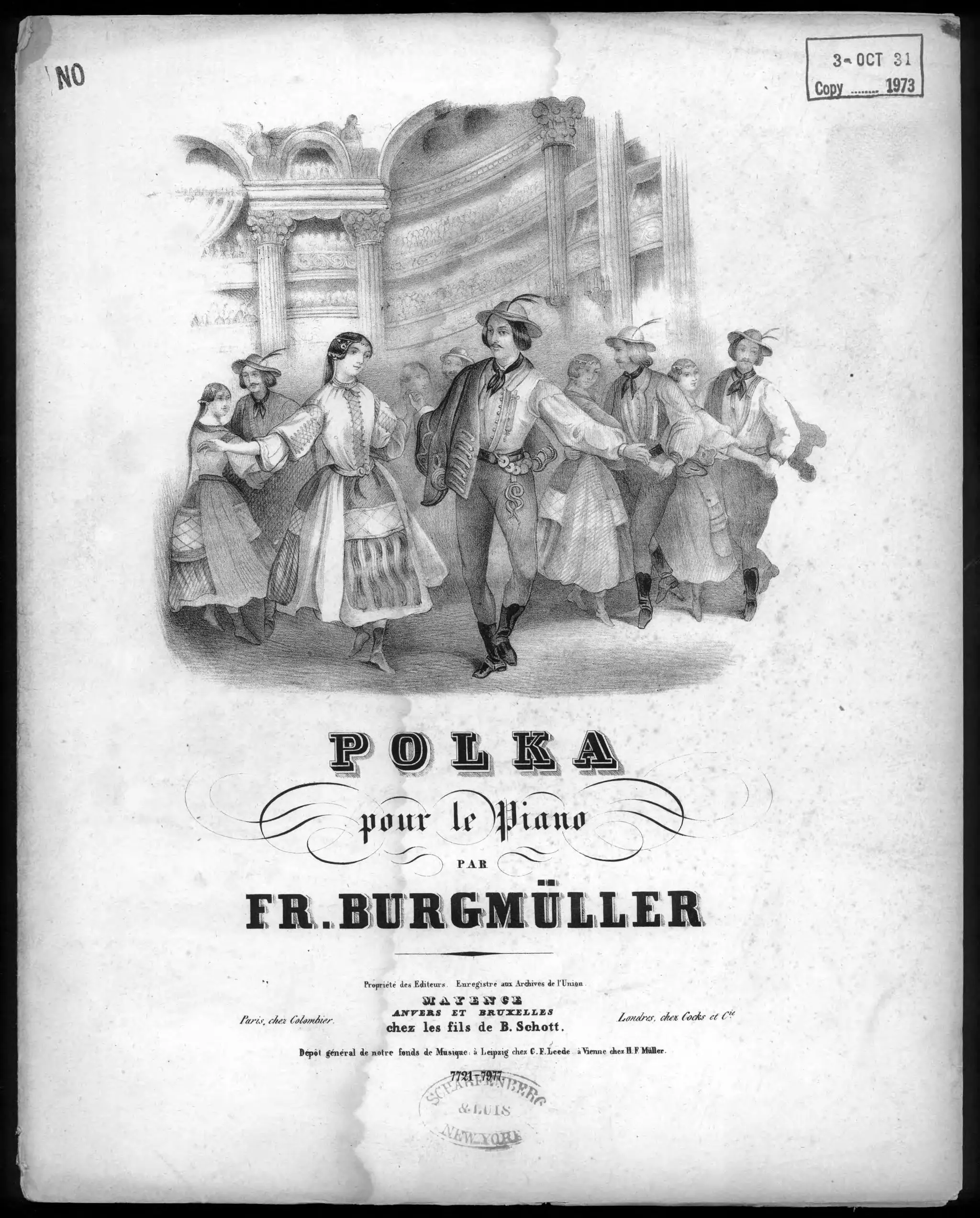 Polka by Burgmüller, Frederic Composer