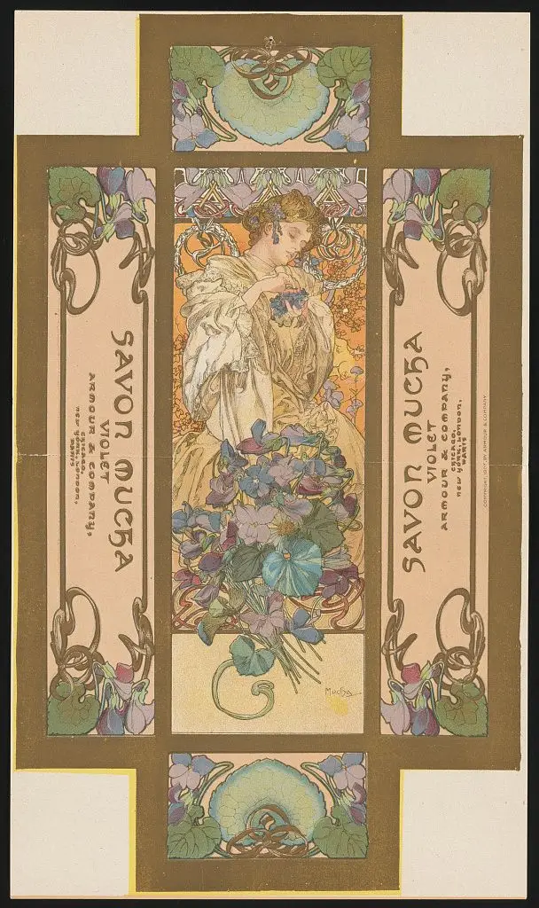Savon Mucha violet by Mucha by Mucha