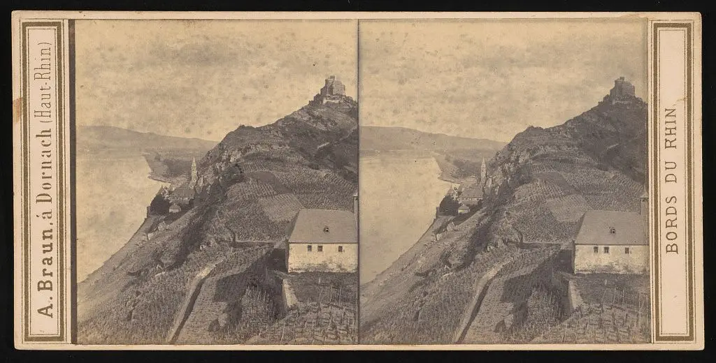 Braubach et forteresse de Marxburg by Braun by Braun