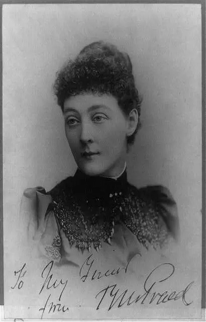 [Mrs. Campbell Praed, head and shoulders portrait, facing left] by Disderi, Andre-Adolphe-Eugene, 1819-1889, photographer. by Disderi, Andre-Adolphe-Eugene, 1819-1889, photographer.