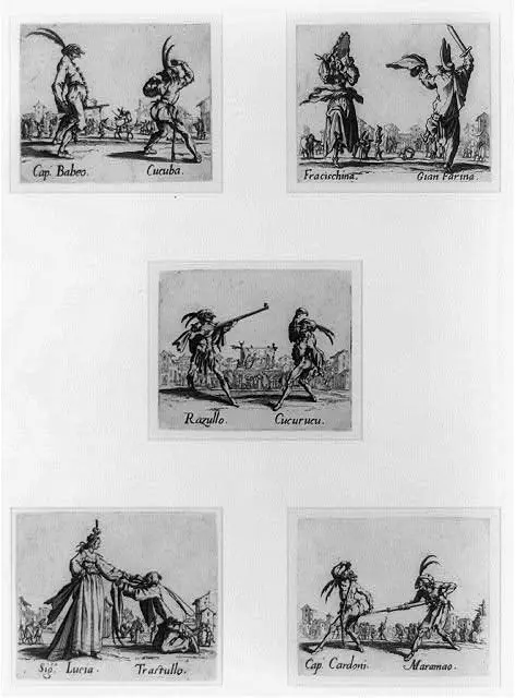 Balli di Sfessania 'di Jacomo Callot by Callot by Callot