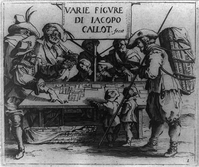 Varie figure di Jacopo Callot, fecit by Callot by Callot