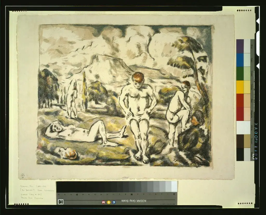 [The bathers] by Cézanne by Cézanne