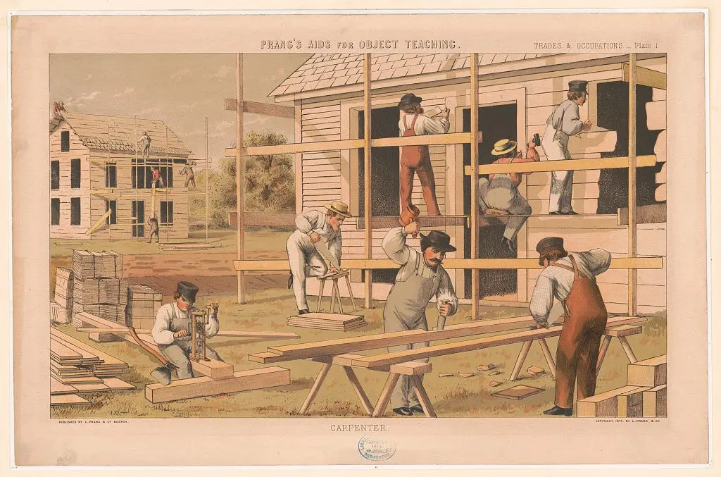 Prang's aid for object teaching Carpenter by L. Prang & Co. by L. Prang & Co.