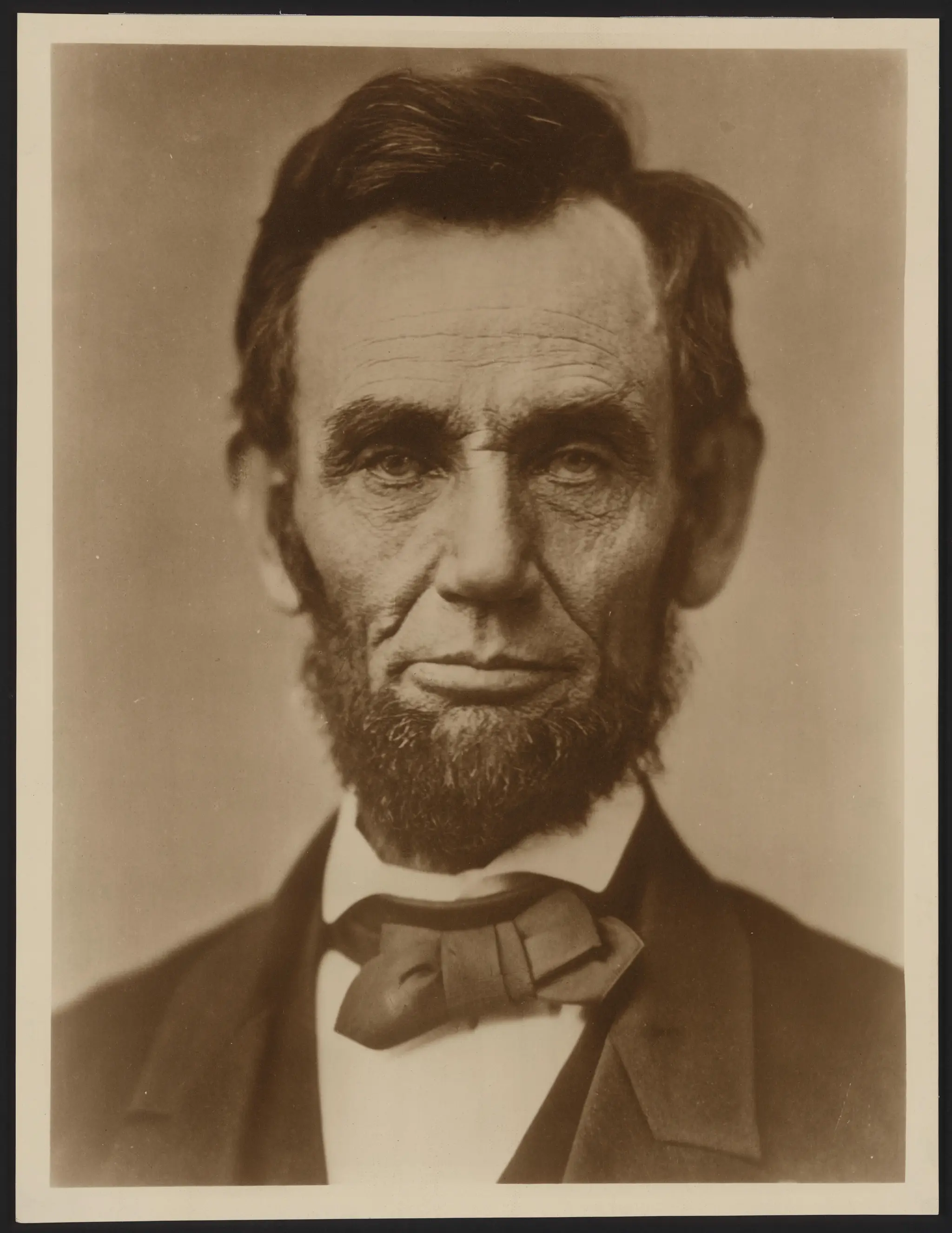[Gardner portrait of Lincoln.] by Gardner, Alexander (Photographer) by Gardner, Alexander (Photographer)