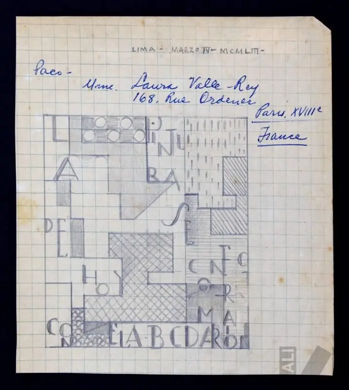 La pintura de hoy se conforma con el abecedario by Carlos Quízpez Asín