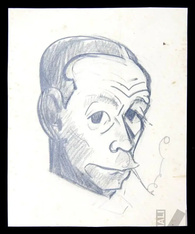 Autorretrato by Carlos Quízpez Asín