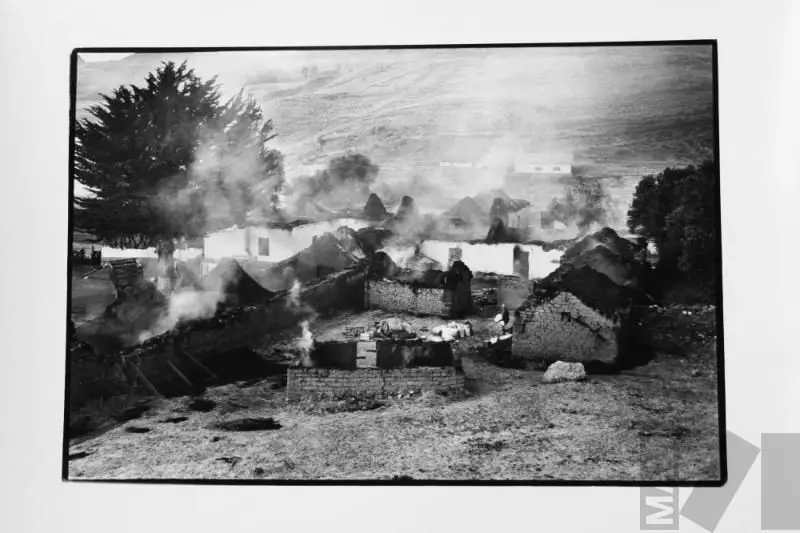 Atentado de Sendero Luminoso contra la Cooperativa Agraria de Trabajadores Quisuni, Orurillo by Dámaso Quispe