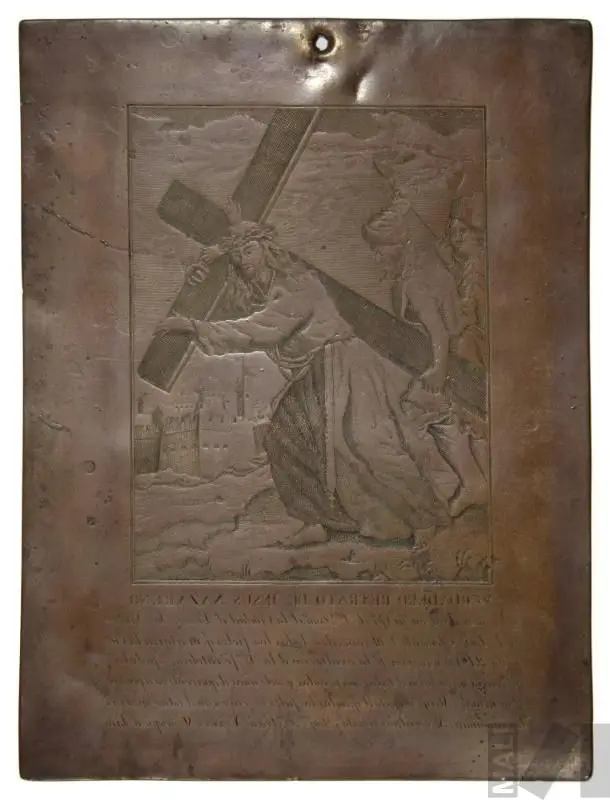 Verdadero retrato de Jesús Nazareno, que se venera en la iglesia de Santo Domingo de Lima by Marcelo Cabello