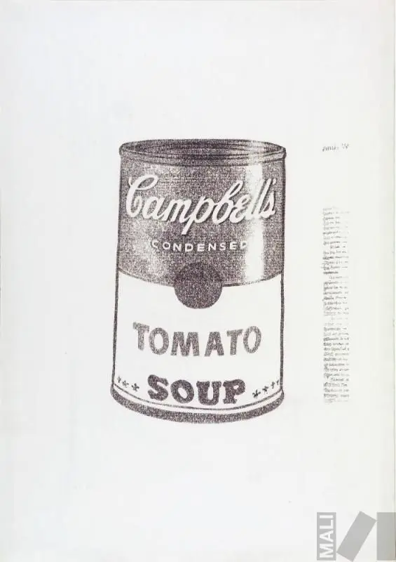 Robert Hughes Soup Can. Serie La máquina de escribir by Jerry B. Martin
