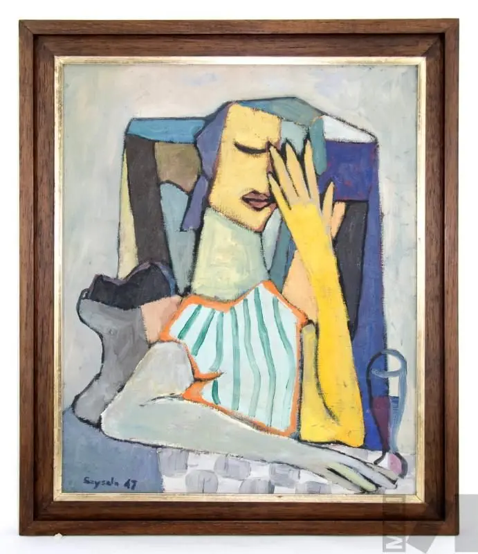 Mujer pensativa by Fernando de Szyszlo