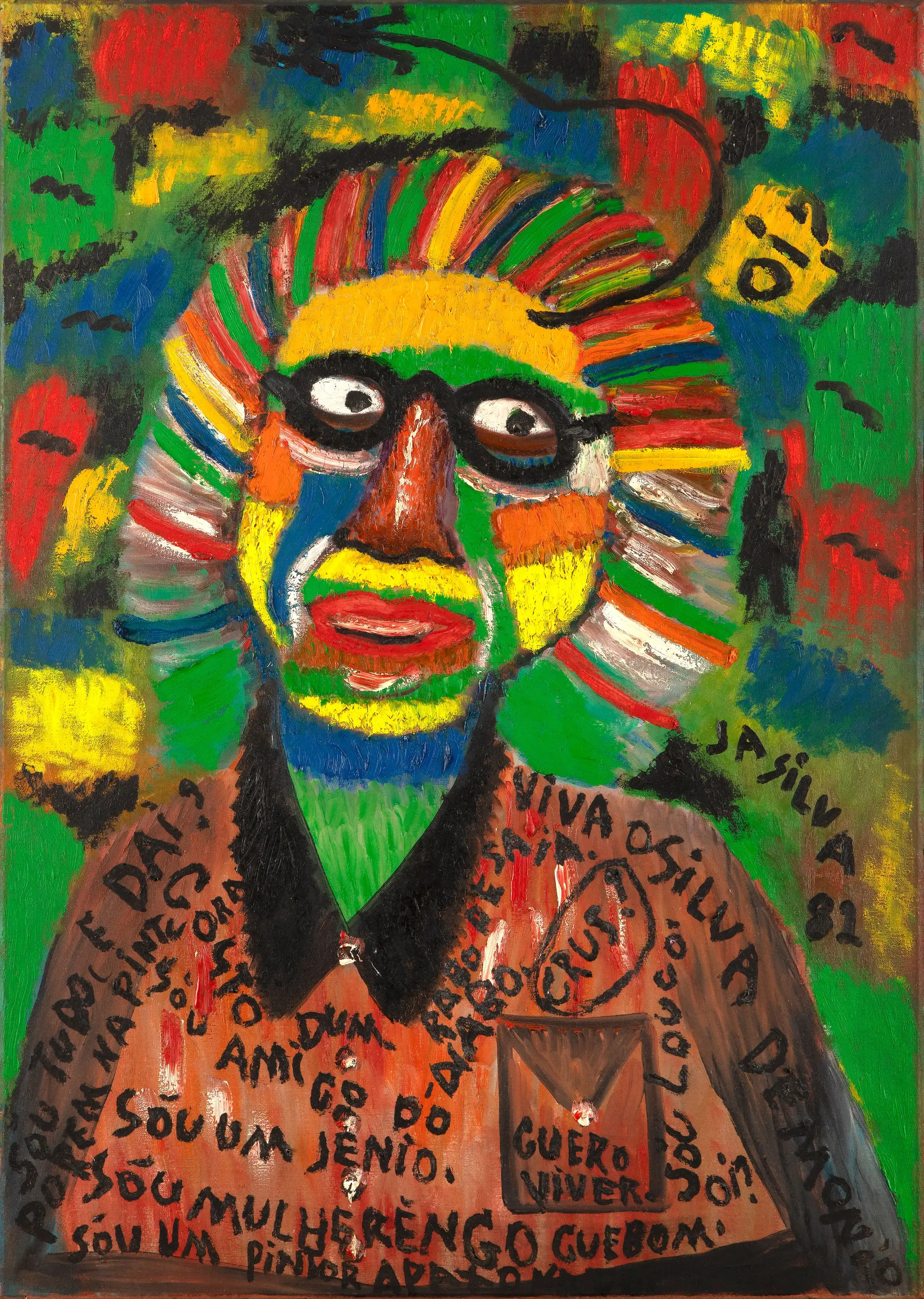 Autorretrato by José Antônio da Silva