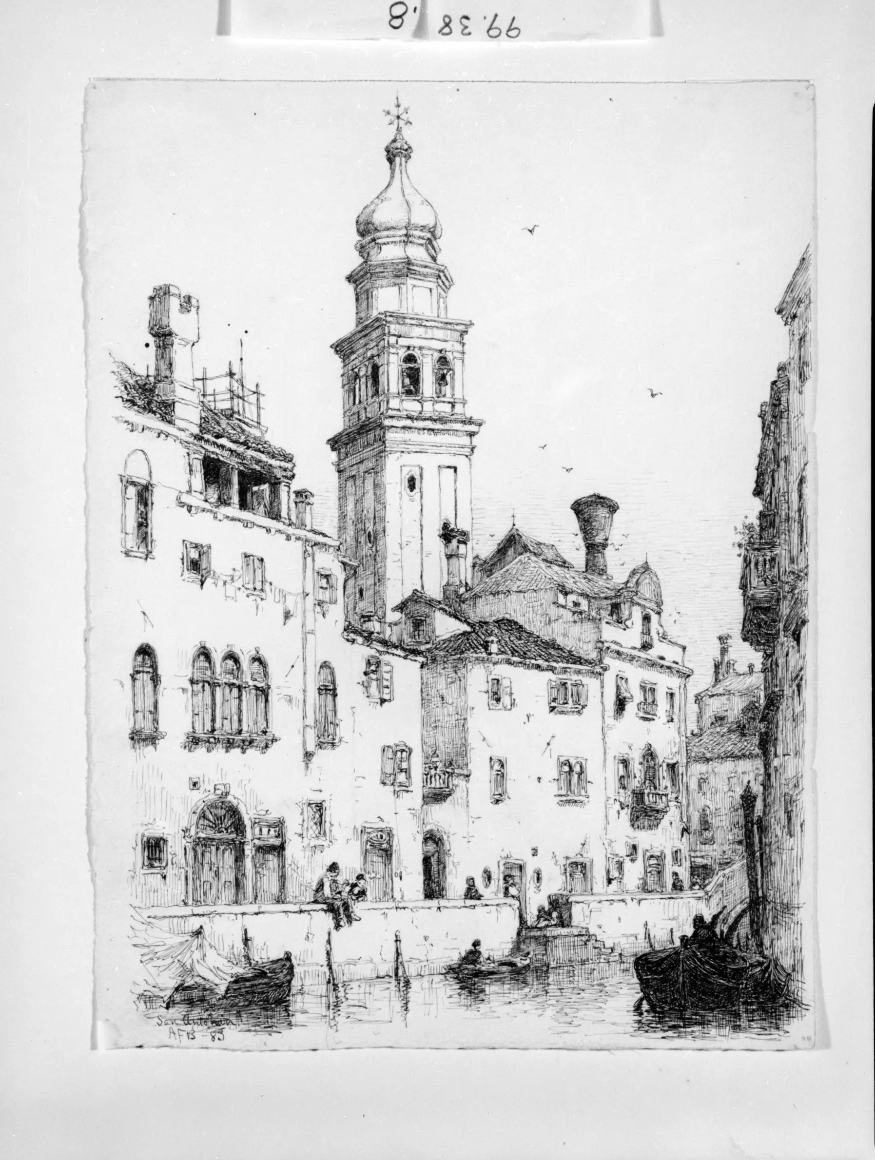 San Antonio, Venice by Andrew Fisher Bunner