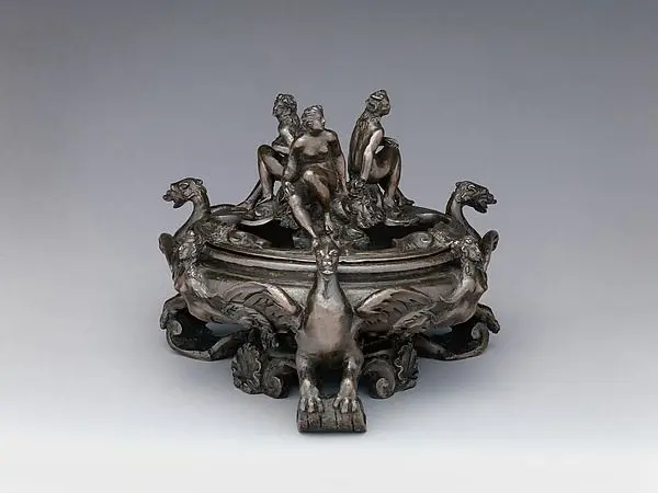 Bowl with cover (perfume burner) by Giuseppe de' Levi