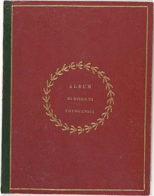 Album di disegni fotogenici by William Henry Fox Talbot