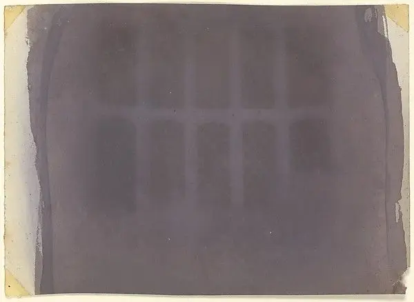 [The Oriel Window, South Gallery, Lacock Abbey] by William Henry Fox Talbot