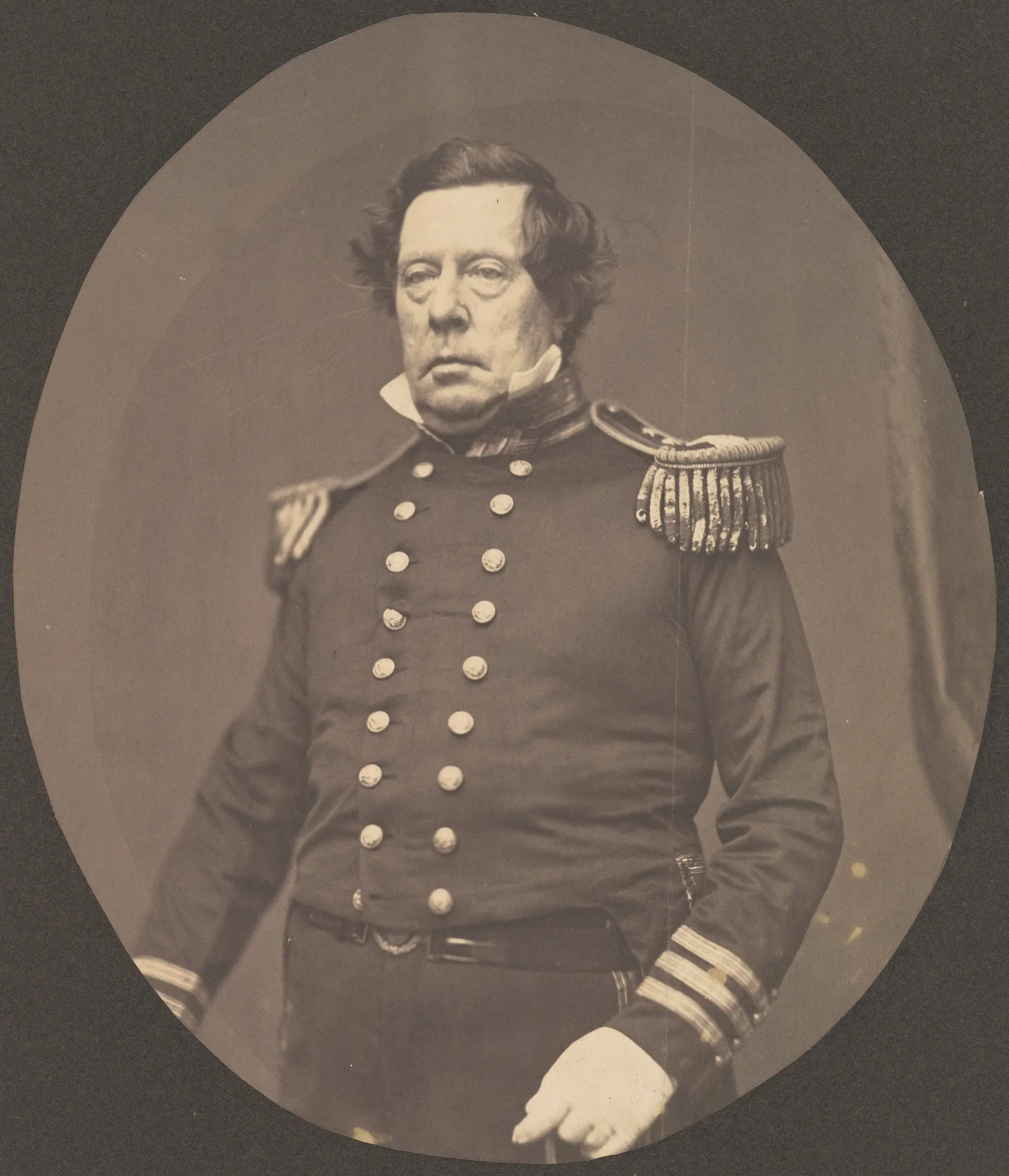 [Commodore Matthew Calbraith Perry] by Mathew B. Brady