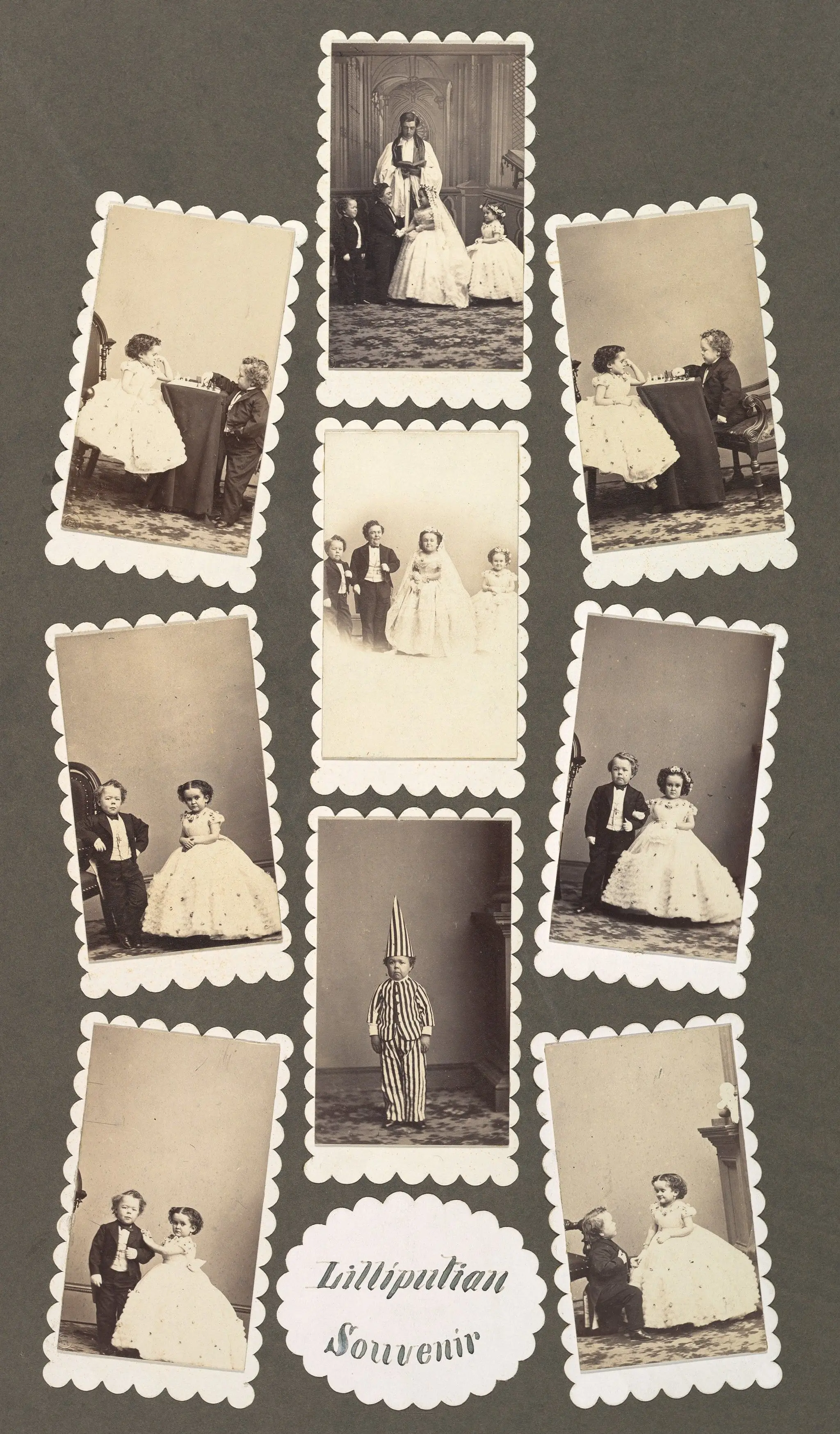 Lilliputian Souvenir by Mathew B. Brady